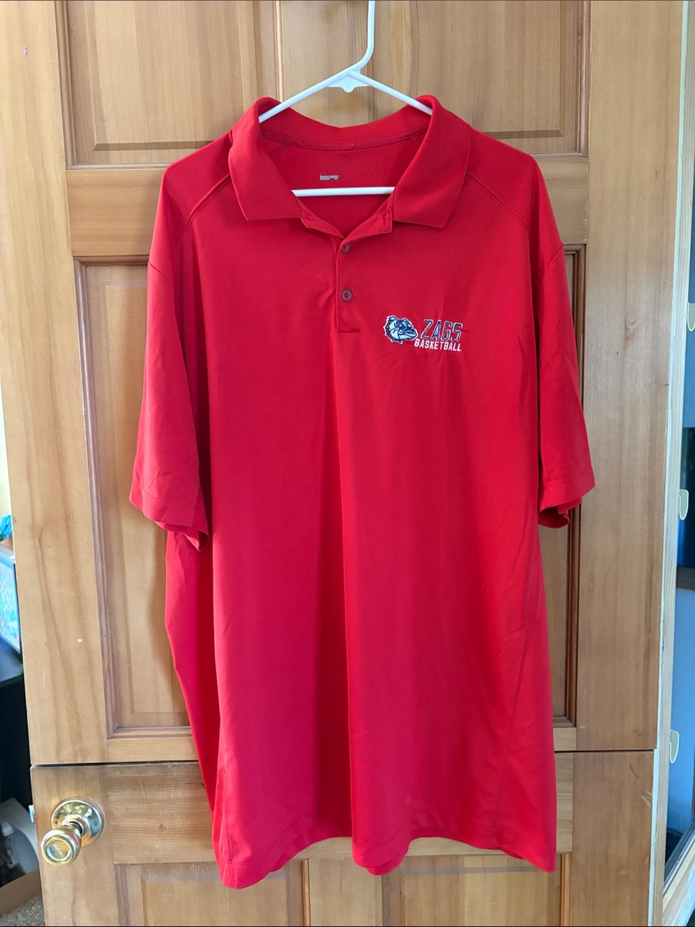 Nike Red Zags Basketball Polo